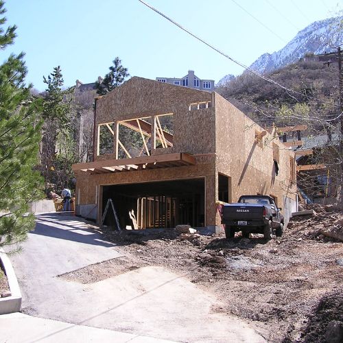 Garage and Home Addition Framing for Park City, Utah